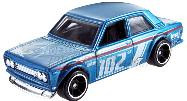 Datsun 510 Reborn in Hot Wheels Form Japanese Nostalgic Car