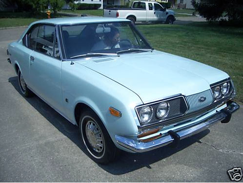 1972 toyota corona mark II rt73l 01 This baby blue beaut of a Toyota Corona