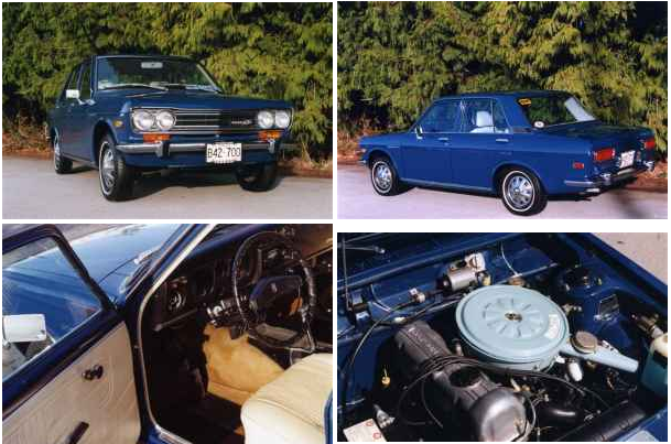 This Vancouver BC'72 Datsun 510 see Craigslist ad here has had one owner 
