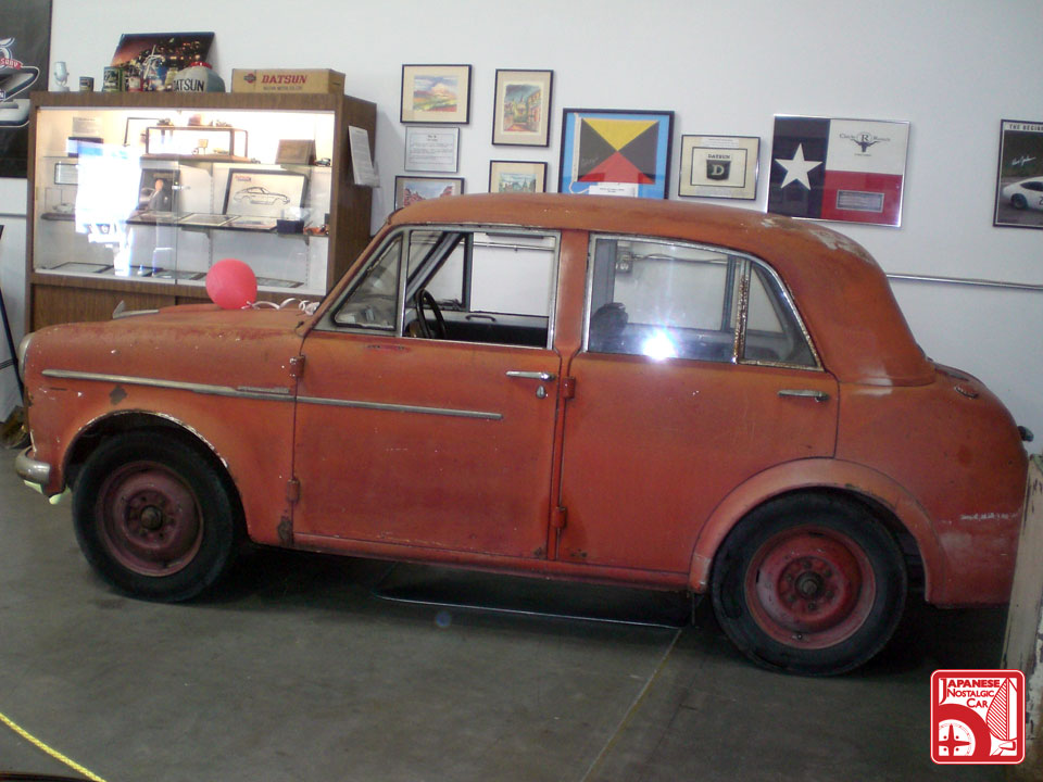 The museum is in the process of restoring this 1959 Datsun 1000 aka