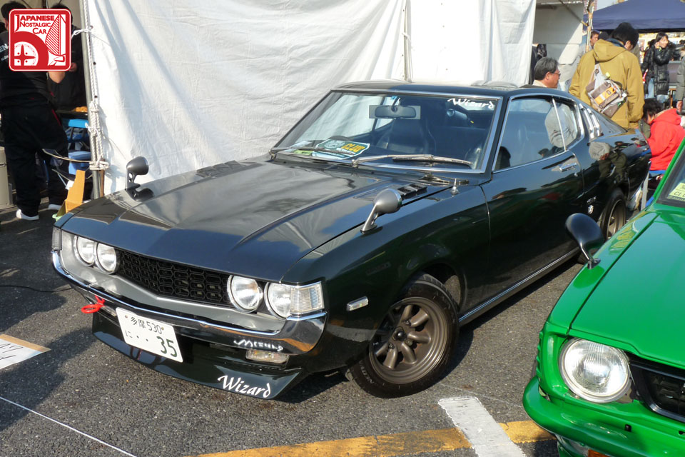 Team Wizard is a regular at the show with their twincam Celica liftback 