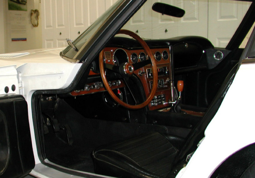 Beautiful rosewood interior and twincam Mseries motor courtesy of Yamaha