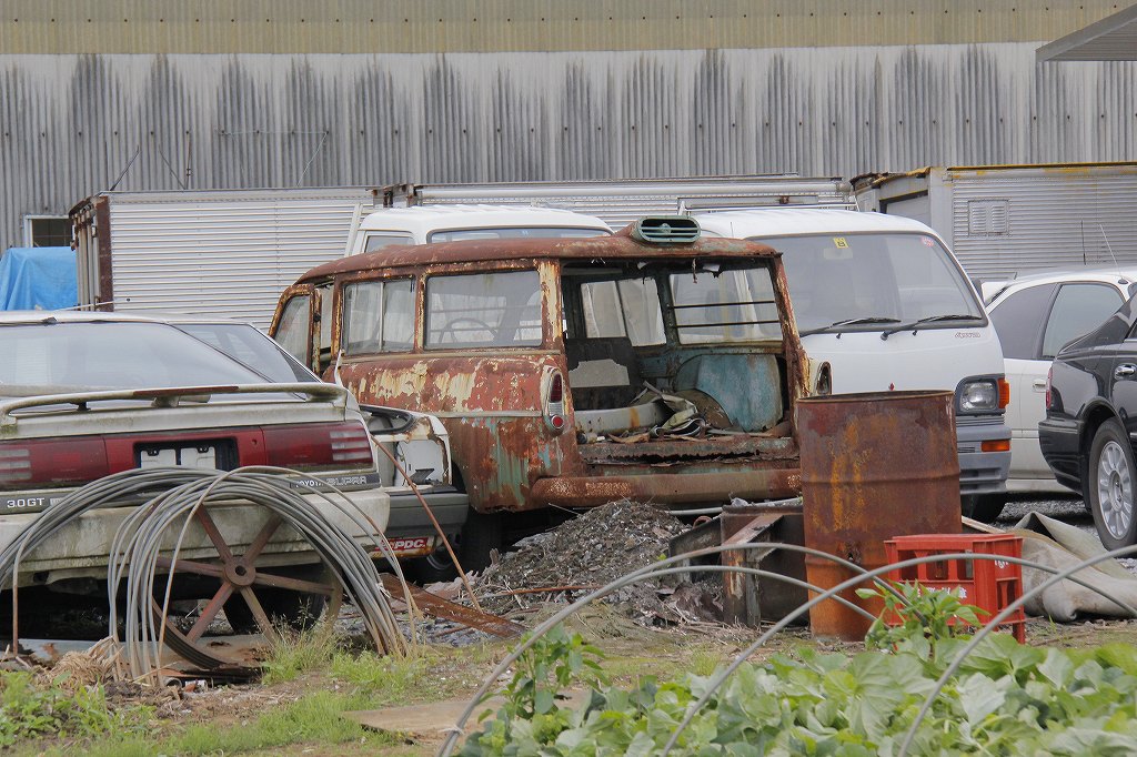 Identify This Rusty Car Found in a Japanese Junkyard Japanese