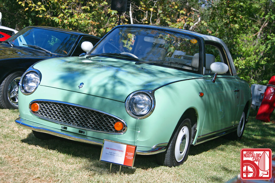 A surprise showing was that of Garth Hammers' 1991 Nissan Figaro