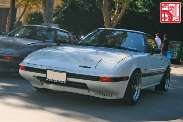  RX7 was oozing JDM cool with bolton fender flares lowdown stance and 