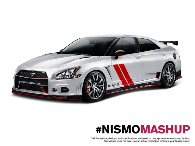 Nissan maxima racing stripes #7