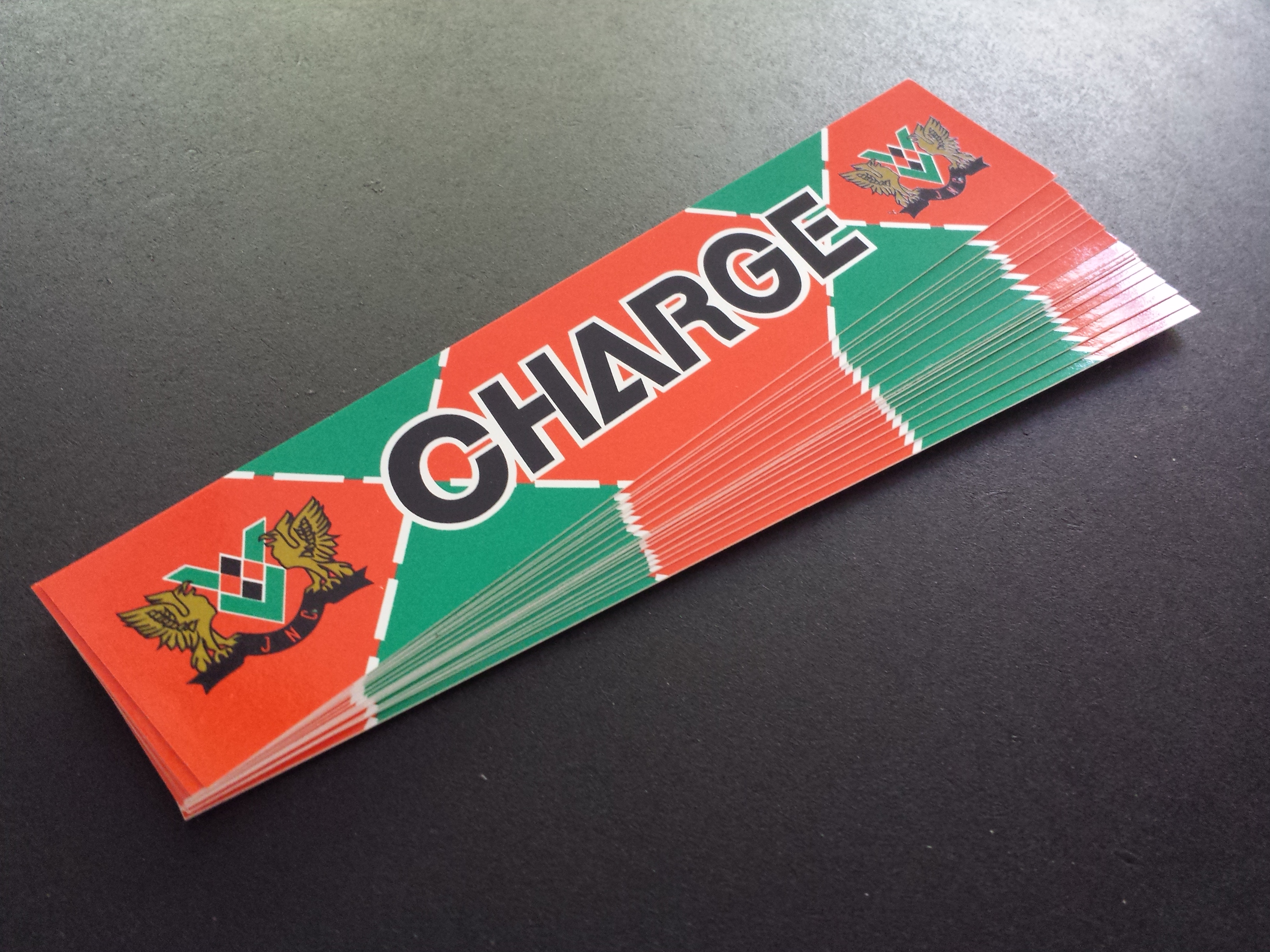 Decal CHARGE Japanese Nostalgic Car