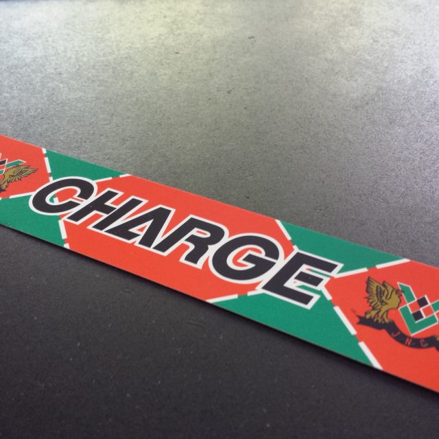 Decal CHARGE Japanese Nostalgic Car