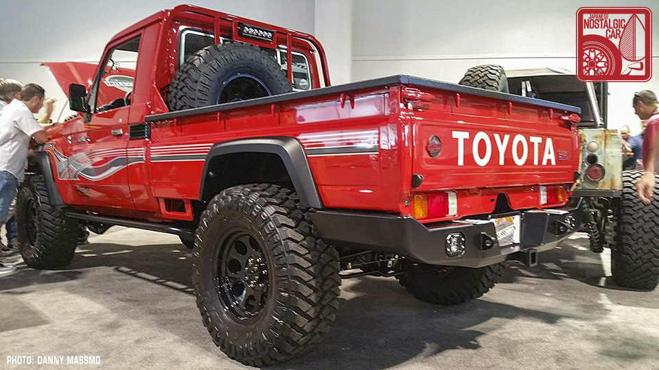 Sema 2017 Toyota Will Always Have Trucks Anese Nostalgic Car 202h Dm8570 Toyota Land Cruiser 70