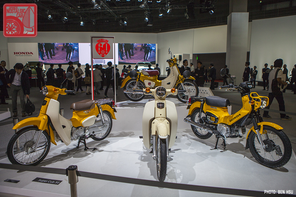 Tokyo Motor Show No One Will Ever Catch The Honda Super Cub In Sales Japanese Nostalgic Car