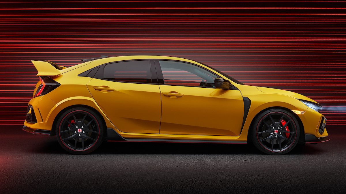 Canadas Supply Of The Limited Edition Phoenix Yellow Civic Type R Sold