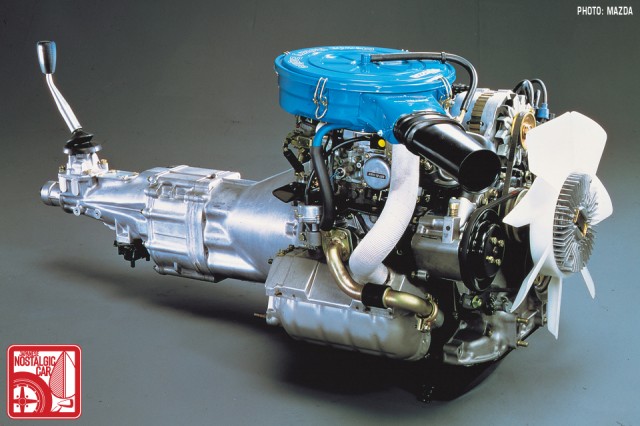 12A Mazda Rotary Engine SA22C