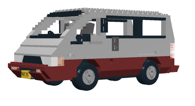 Lego Toyota Tarago Van