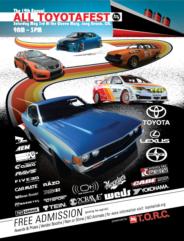 2014 Toyotafest flyer