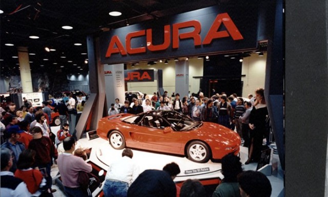 1989 Chicago Auto Show Acura NSX