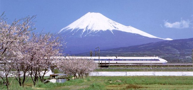 Shinkansen Mt Fuji