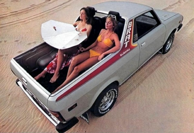 1978 Subaru BRAT jump seat