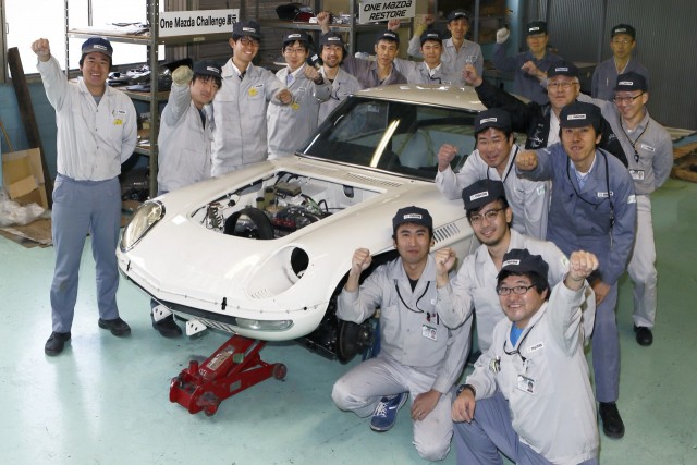 Mazda Cosmo Sport Hiroshima high school restoration 20