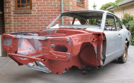 1973 mazda rx-3 shell