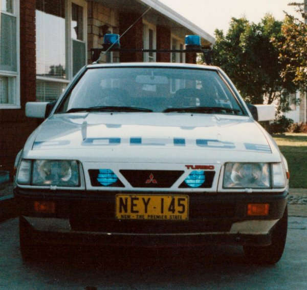 mitsubishi cordia turbo police pursuit car 01
