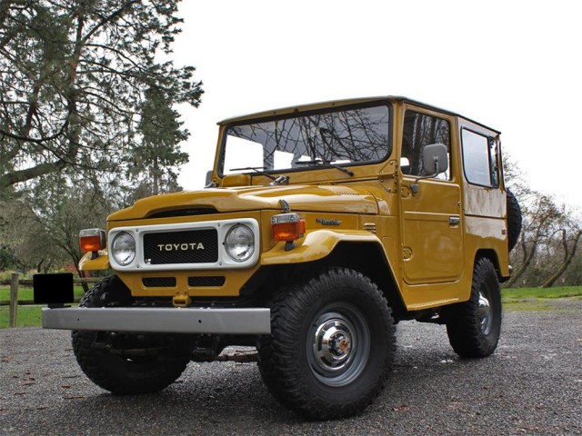 Barrett Jackson 1981 Toyota Land Cruiser FJ40