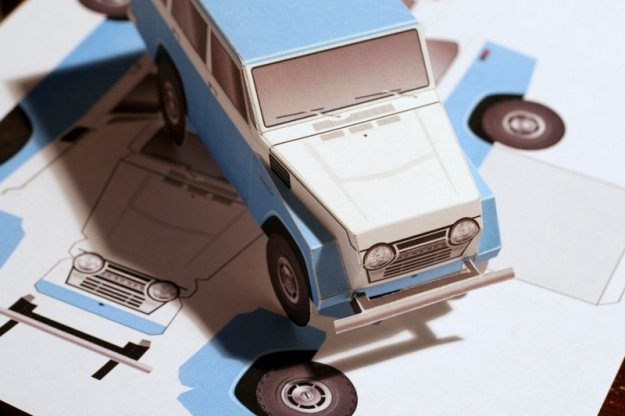 Toyota FJ55 Land Cruiser PaperCraft