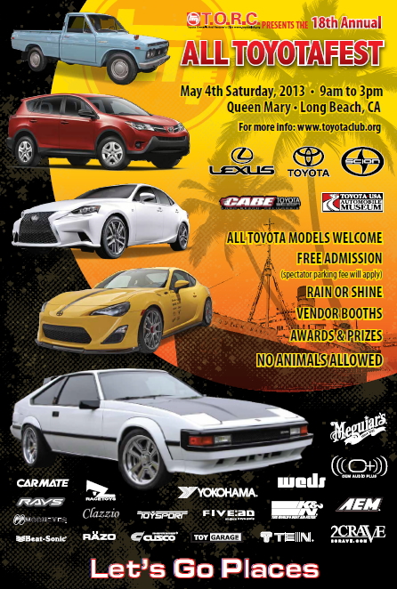 2013 Toyotafest Flyer