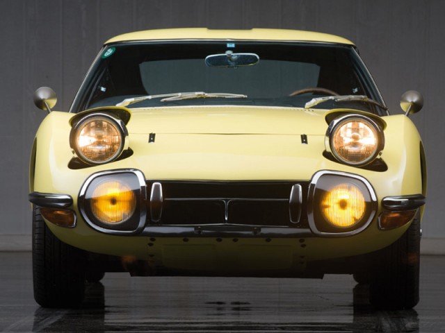 1967 Toyota 2000GT belatrix yellow 05