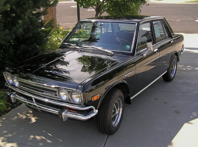 1971 Datsun 510 black