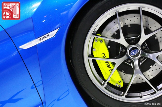 Subaru WRX Concept brakes