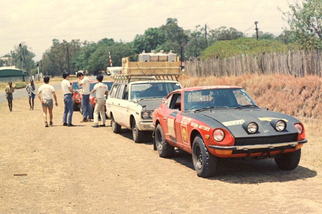 1971 East African Safari Rally Datsun 240Z Cedric wagon