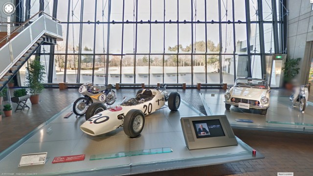 Honda Collection Hall lobby