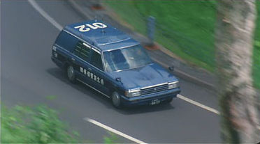 Triple Cross Toyota Crown armored car