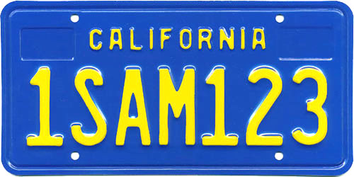 California License Plate History >> Otaku Obsession The True History Of Period Correct California License Plate History >> Otaku Obsession The True History Of Period Correct