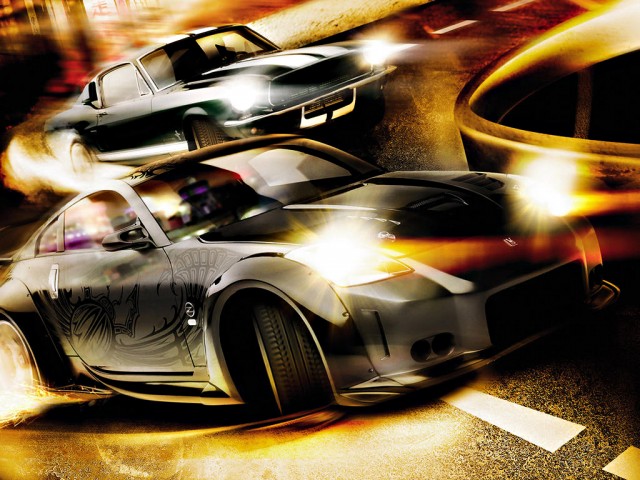 Tokyo Drift 350Z Mustang
