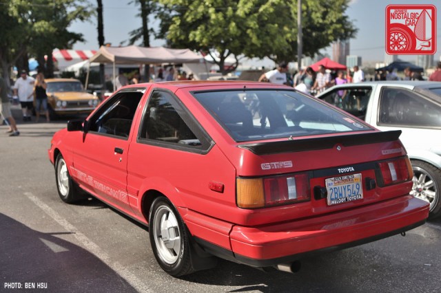 0910-BH3115_Toyota AE86 Corolla rear