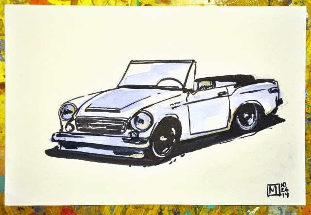 Datsun Roadster by Matt Spangler