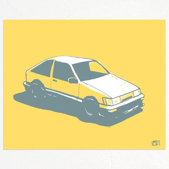 Toyota AE86 Levin by Matt Spangler