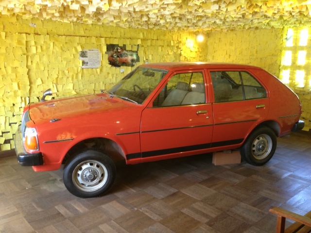Mazda Familia GLC Yellow Handkerchief