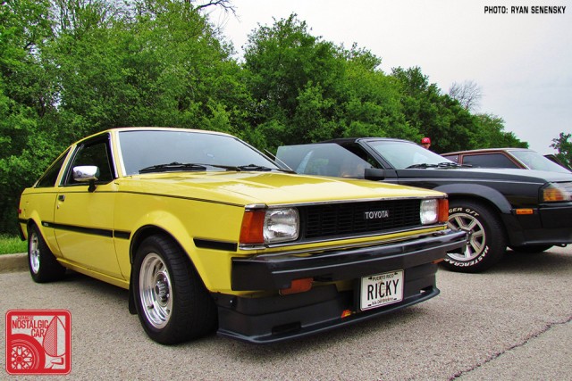 Toyota E70YellowFastbackFront1