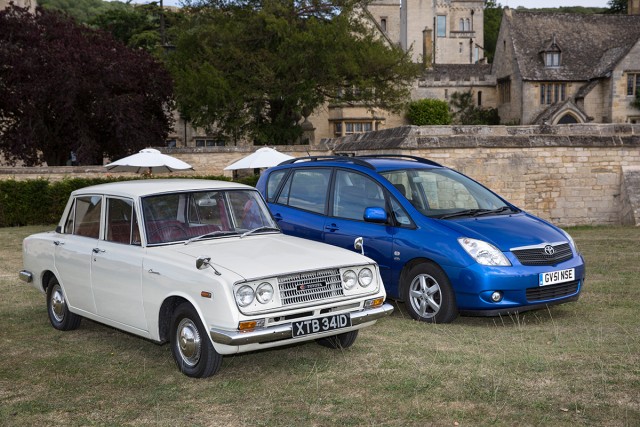 Toyota UK 50th Anniversary 16 Corona RT40 & Verso