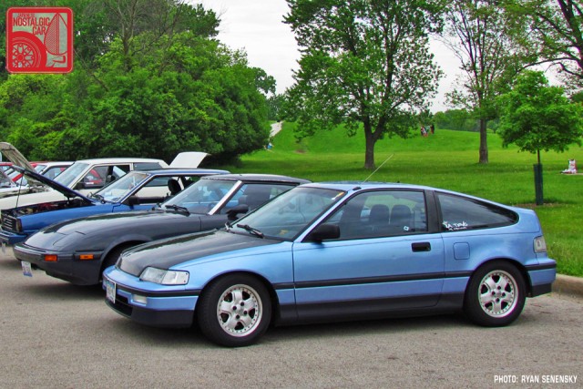 Honda CRX DX Side Team_Nostalgic Chicago