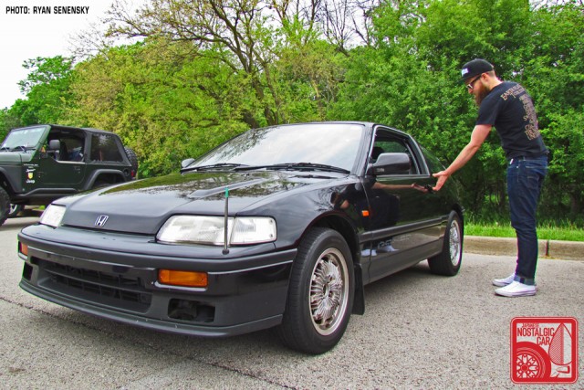 Honda CRX Si RHD Front Three Quarter Team_Nostalgic Chicago