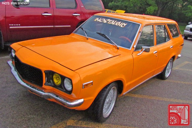 Mazda RX3 Wagon Front Three Quarter Team_Nostalgic Chicago