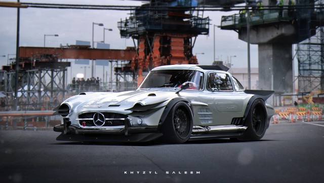 Khyzyl Saleem Mercedes 300SL