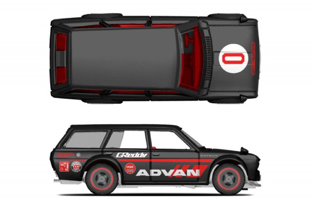 Hot Wheels 1971 Datsun 510 Wagon - Japan Historics