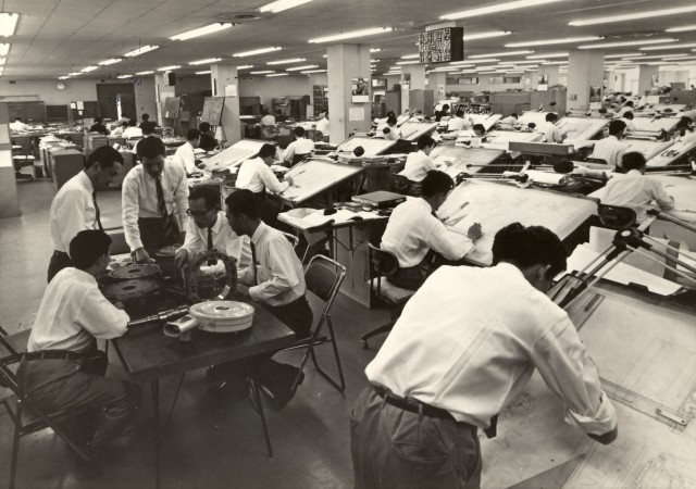Mazda rotary engineers
