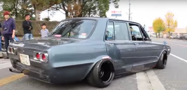 Yamguchi Old School Car Show rollout