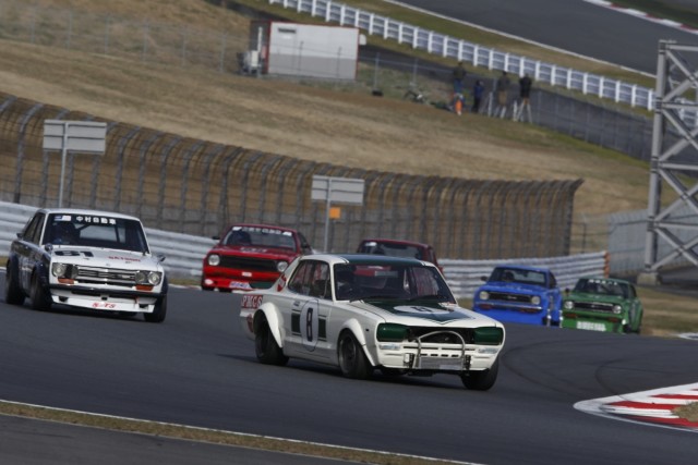 26 NISMO Festival 2015 Hakosuka Bluebird 510 Sunny B110