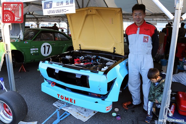 3369 NISMOFestival2015 Nissan Sunny B110 TS Cup